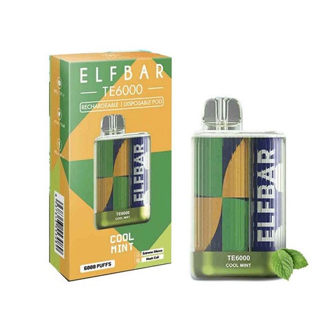 Elf Bar TE6000 Disposable Vape Kit 6000 Puffs