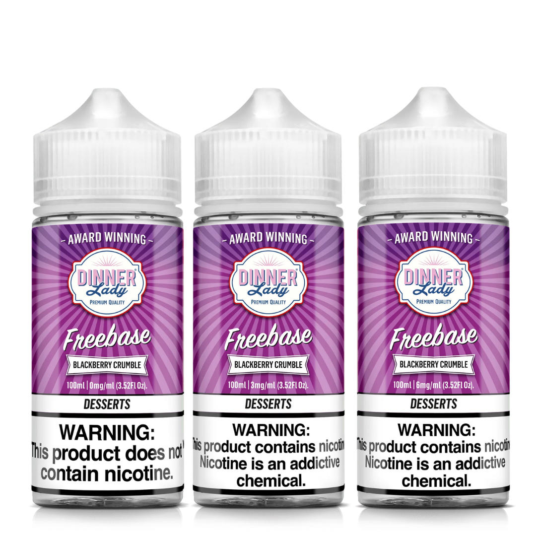 Dinner Lady Blackberry Crumble Vape Juice 100ml (Sale)