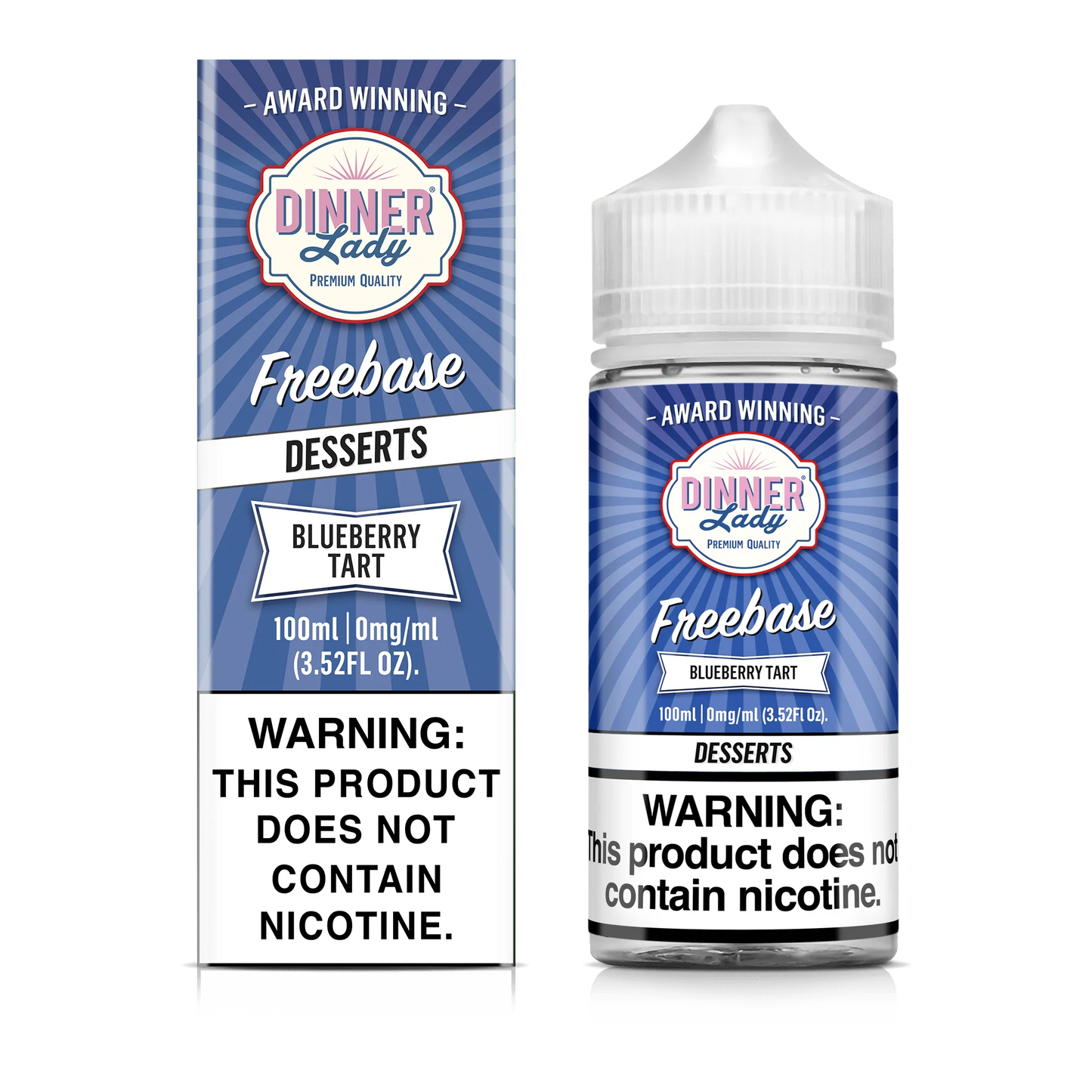 Dinner Lady Blueberry Tart 100ml (Sale)