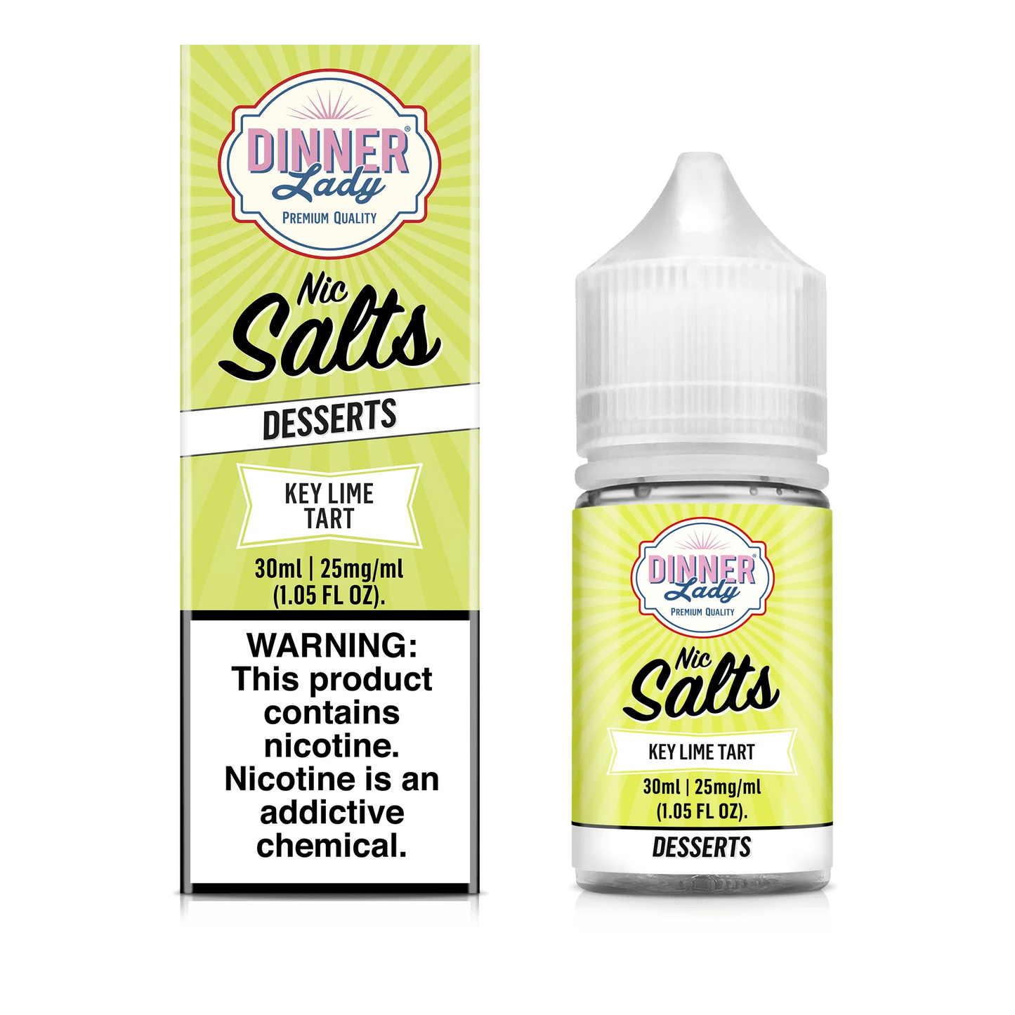 Dinner Lady Salts Key Lime Tart 30ml (Sale)
