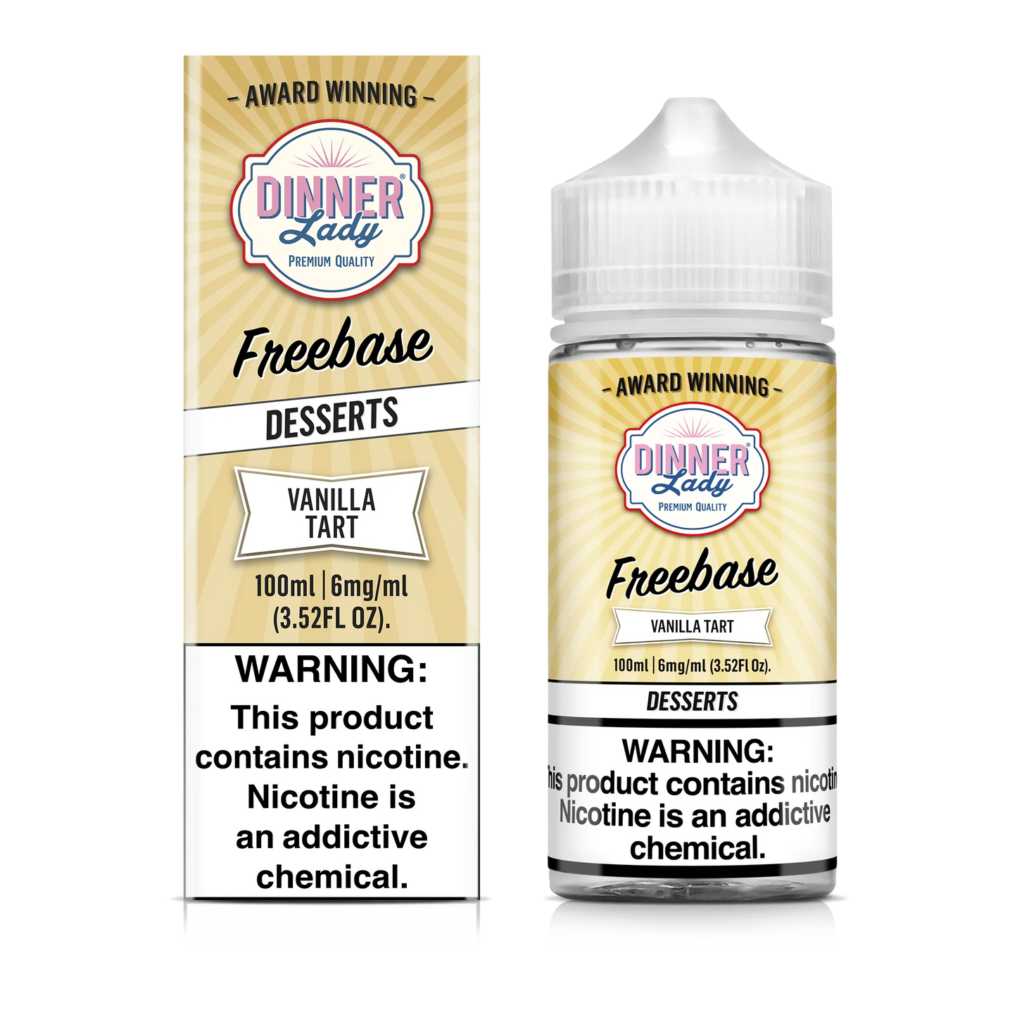 Dinner Lady Vanilla Tart 100ml (Sale)