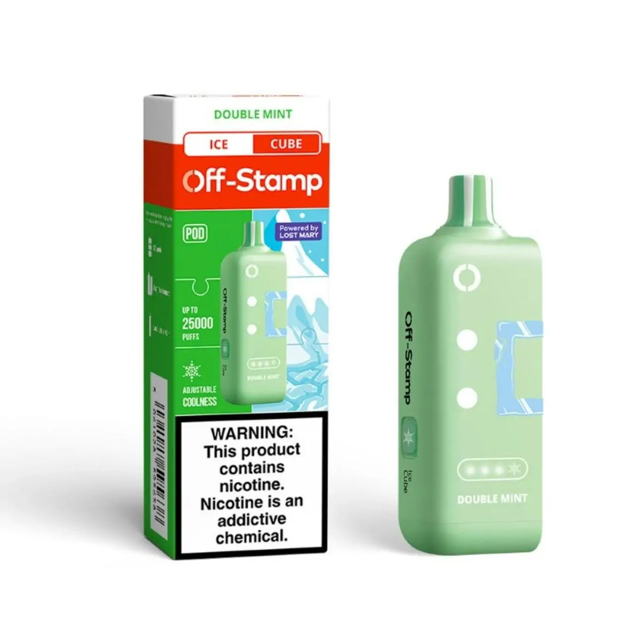 Off-Stamp X Cube Ice Cube 25000 Disposable Pod