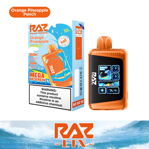 elf bar vape uk Buy Raz Ltx 25k Disposable Vape Punch Edition Online main image 0