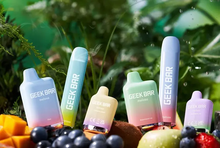 elf bar vape uk Geek Bar Meloso Max 9000 Peach Ice main image 1