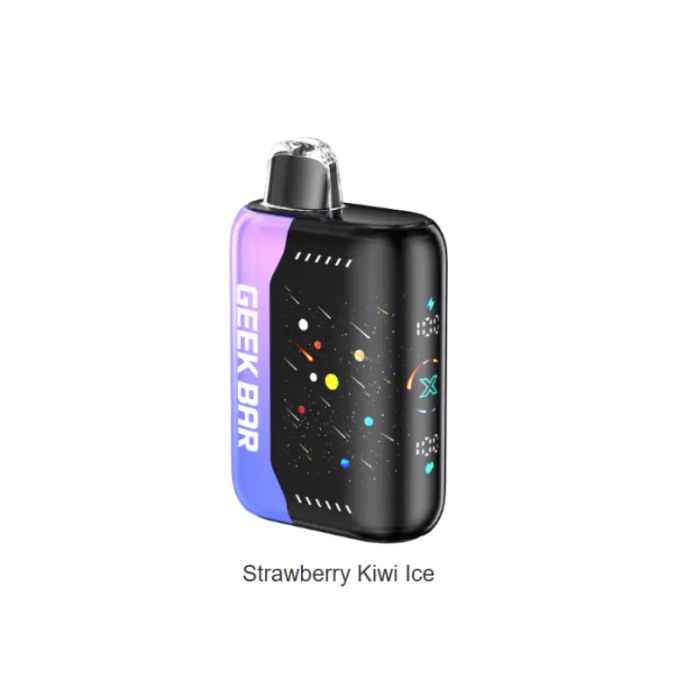 strawberry kiwi ice geek bar pulse x Geek Bar Pulse X Disposable Vape Device - Strawberry Kiwi 20ml