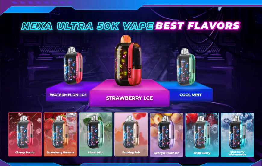elf bar vape uk 5-Pack] NEXA N20000 Disposable Bundle ⋆ Vape Society Supply main image 1