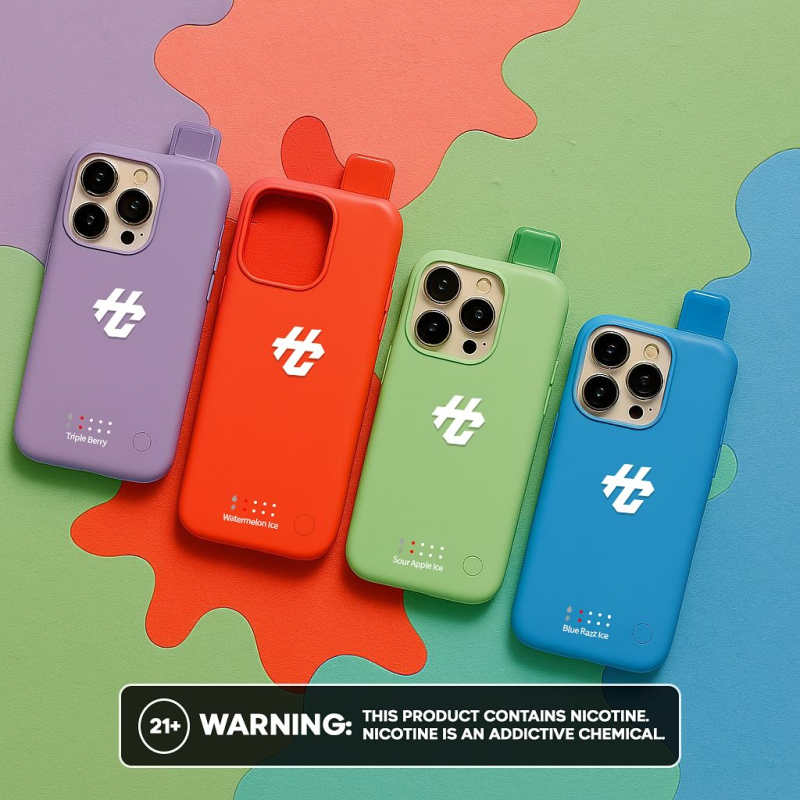 vape phone case iphone 13 Who needs pockets when your case is the plug?, Meet Humocase, the phone  case with a vape built in., Sleek. Discreet. Charged up., 🔌 Always on you.  Never obvious., #Humocase #VapeSmart #LuxuryTech main image 0