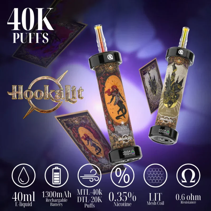 OLIT Hookalit Review: Pro 60K vs. 40K | E-Hookah Guide  Vaping Land