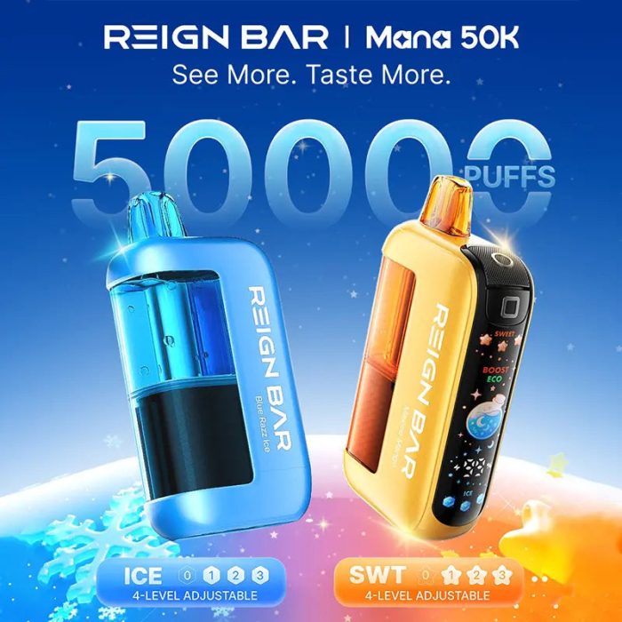 REIGN BAR Mana 50K Disposable Vape  Vaping Land