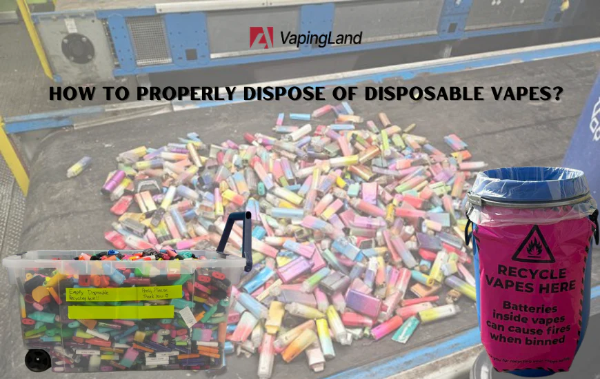 The Hidden Environmental Hazard: How to Properly Dispose of Disposable Vapes? Vaping Land The Hidden Environmental Hazard: How to Properly Dispose of Disposable Vapes? Vaping Land