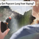 can you get pop lung from vaping
