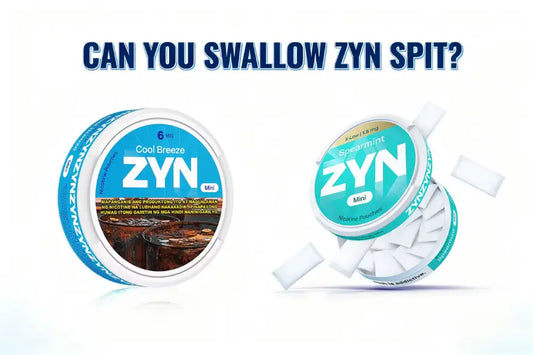 can you swallow zyn spit