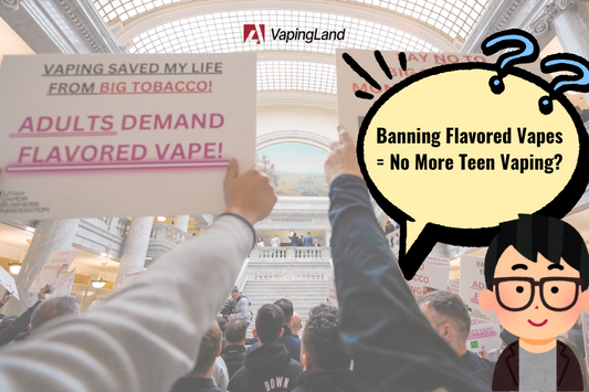 Banning Flavored Vapes = No More Teen Vaping? Think Again!