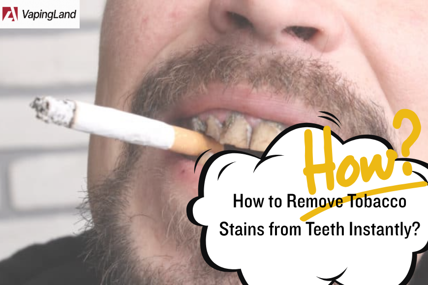 remove tobacco stains from teeth