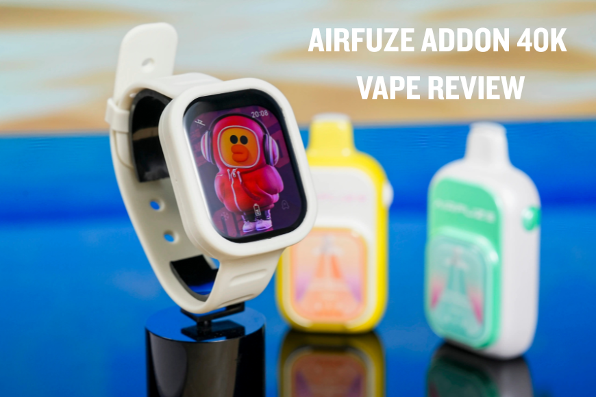 Airfuze Latest Disposable Vape - Addon 40K Vape Review