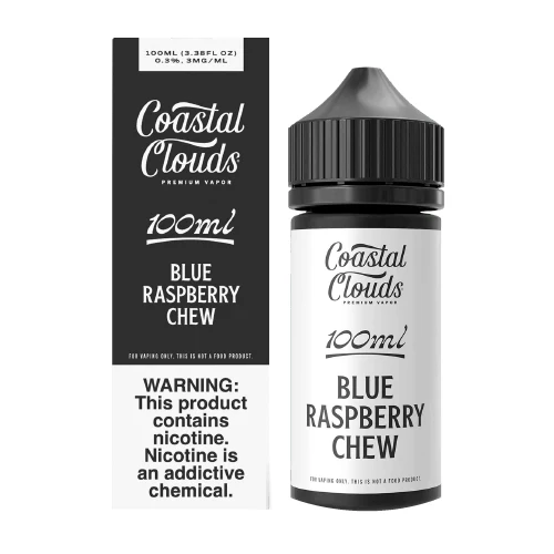 Coastal Clouds Iced Blue Raspberry Freeze 100ml Vape Juice
