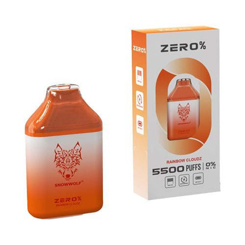 Snowwolf ZERO Nicotine 0% Disposable Kit 5500 Puffs