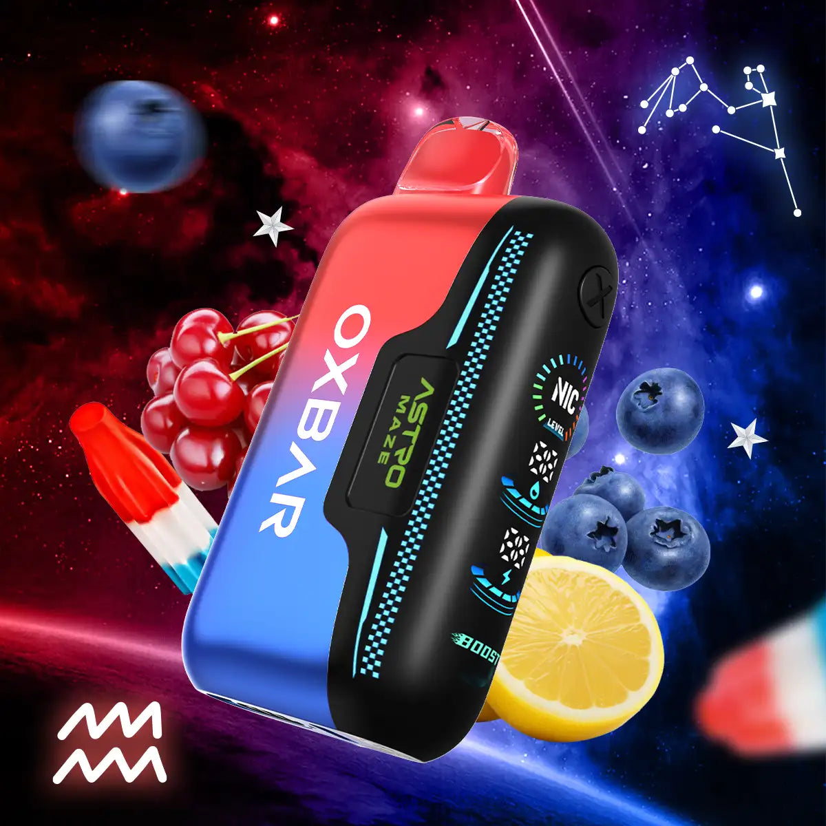 OXBAR ASTRO MAZE 50K Disposable Vape (5%, 50000 Puffs)