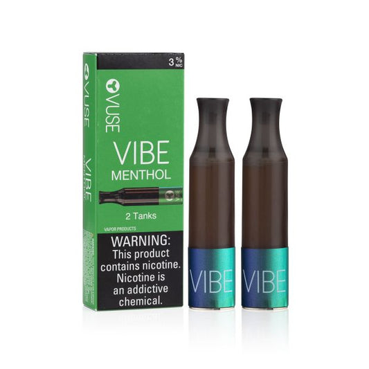 Vuse Vibe Menthol Prefilled Tanks (2-Pack)
