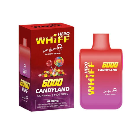 Whiff Hero Single-Use Vape 6000 Puffs
