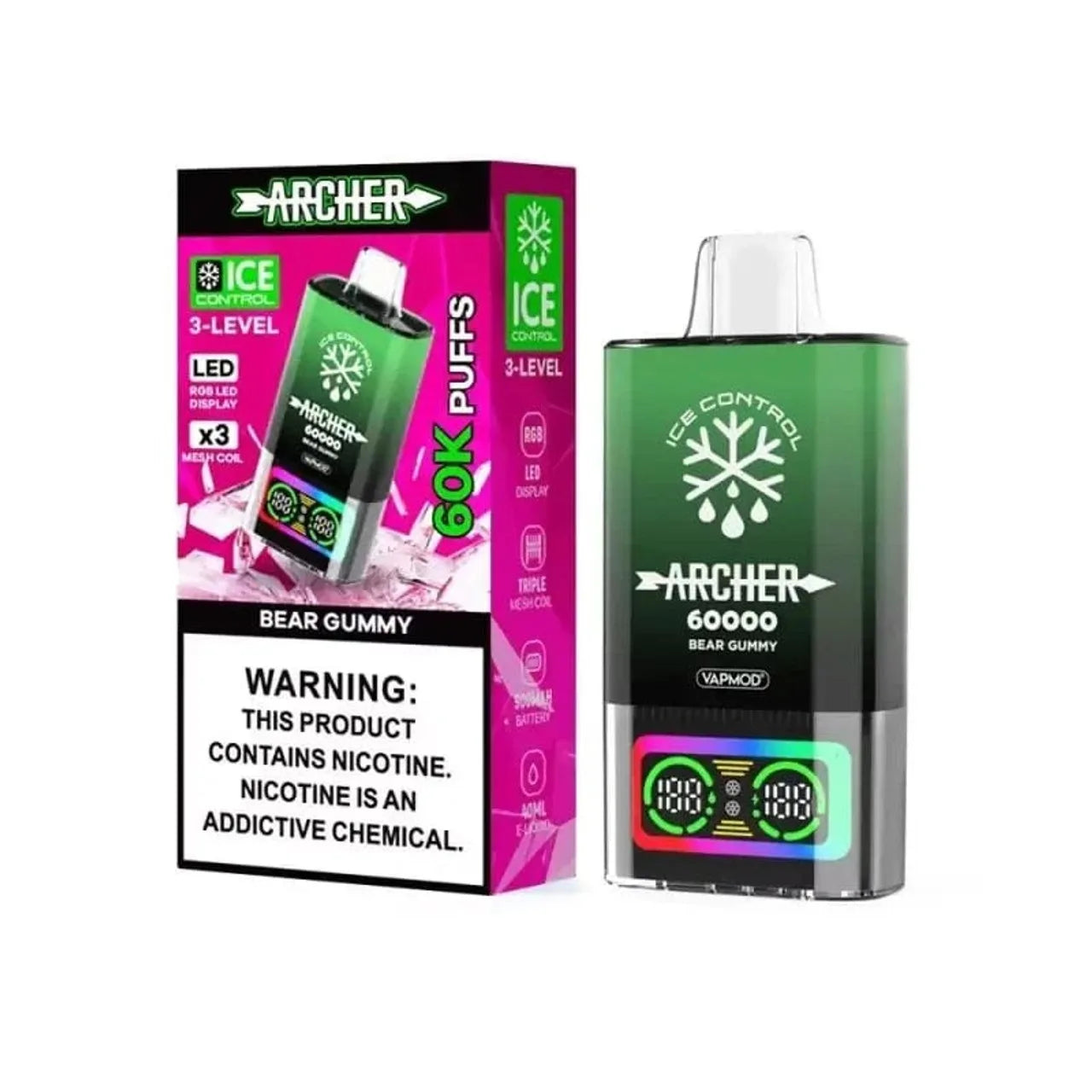 Archer 60K Ice Control Disposable Vape