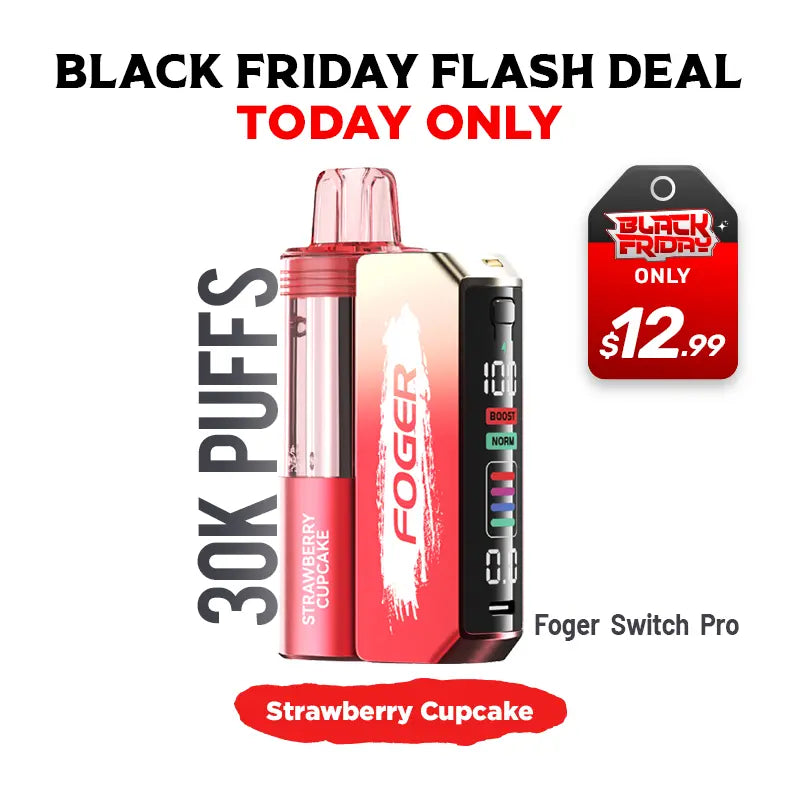 Foger Switch Pro 30K – Black Friday Daily Deal $12.99 (Sale)