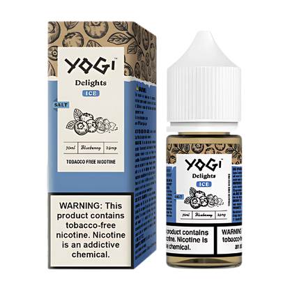 Yogi Delights Blueberry Ice Synthetic Nicotine Salt 30ml