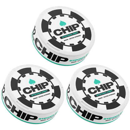 CHIP Nicotine Pouches - Strong Mint