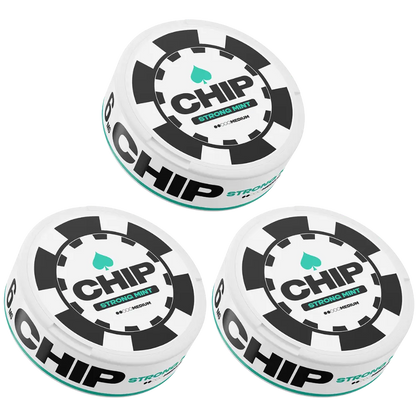 CHIP Nicotine Pouches - Strong Mint