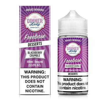 Dinner Lady Blackberry Crumble Vape Juice 100ml (Sale)