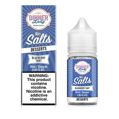 Dinner Lady Salts Blueberry Tart 30ml (Sale)