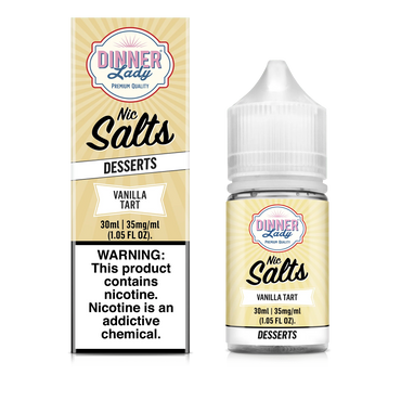 Dinner Lady Salts Vanilla Tart 30ml (Sale)