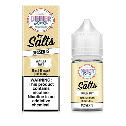 Dinner Lady Salts Vanilla Tart 30ml (Sale)