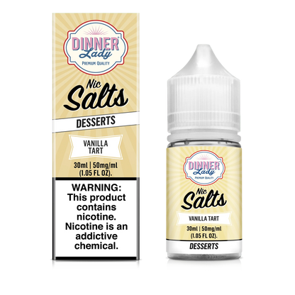 Dinner Lady Salts Vanilla Tart 30ml (Sale)
