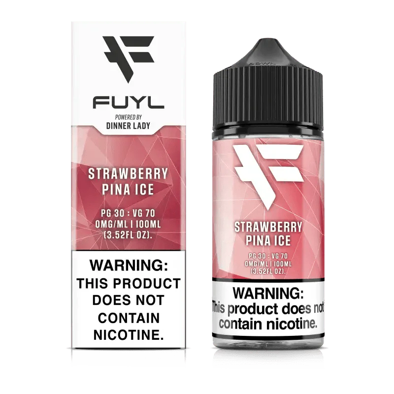 Dinner Lady FUYL Strawberry Pina Ice 100ml