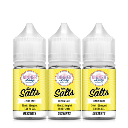 Dinner Lady Vape Juice Lemon Tart 30ml (Sale)