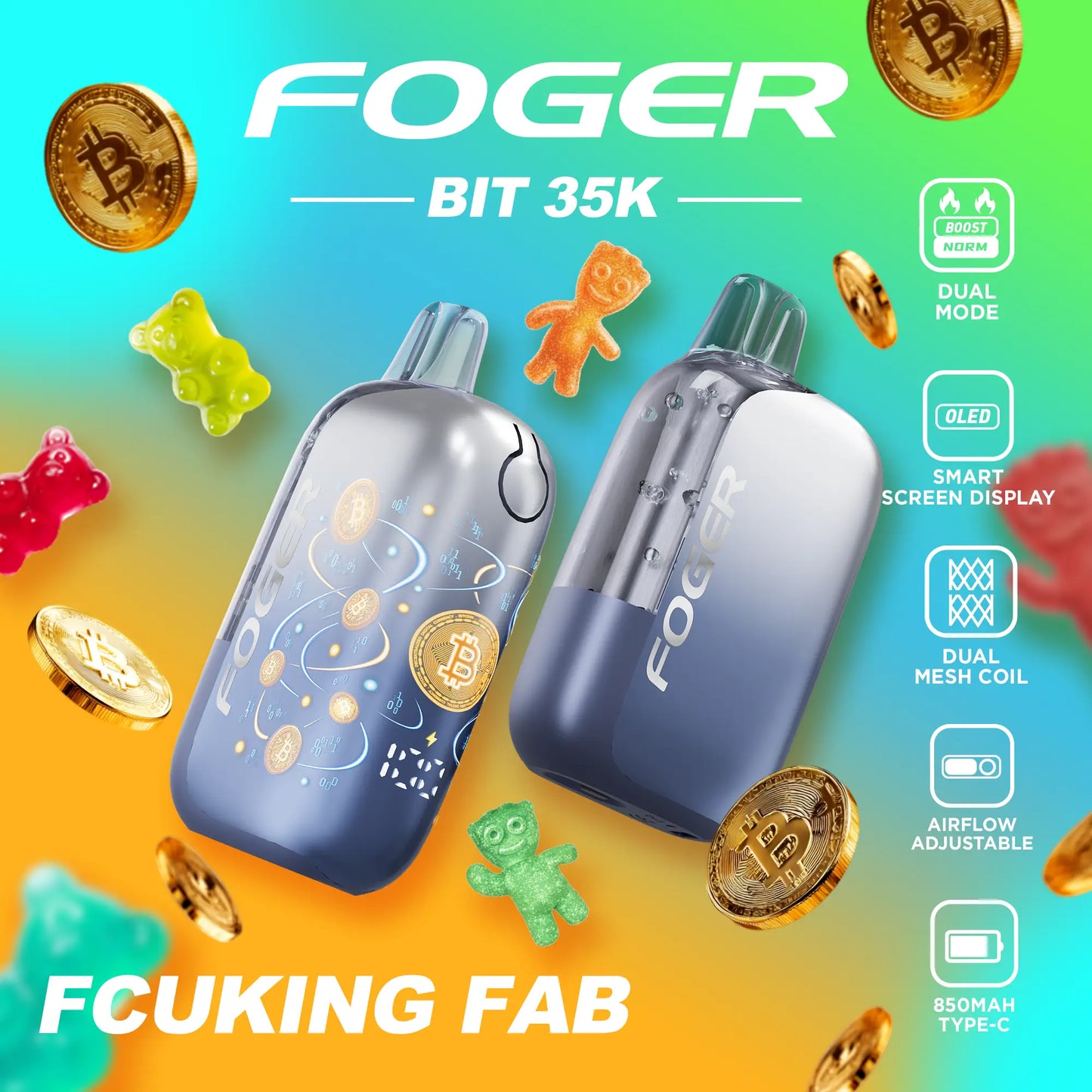 Foger Bit 35K Disposable Vape