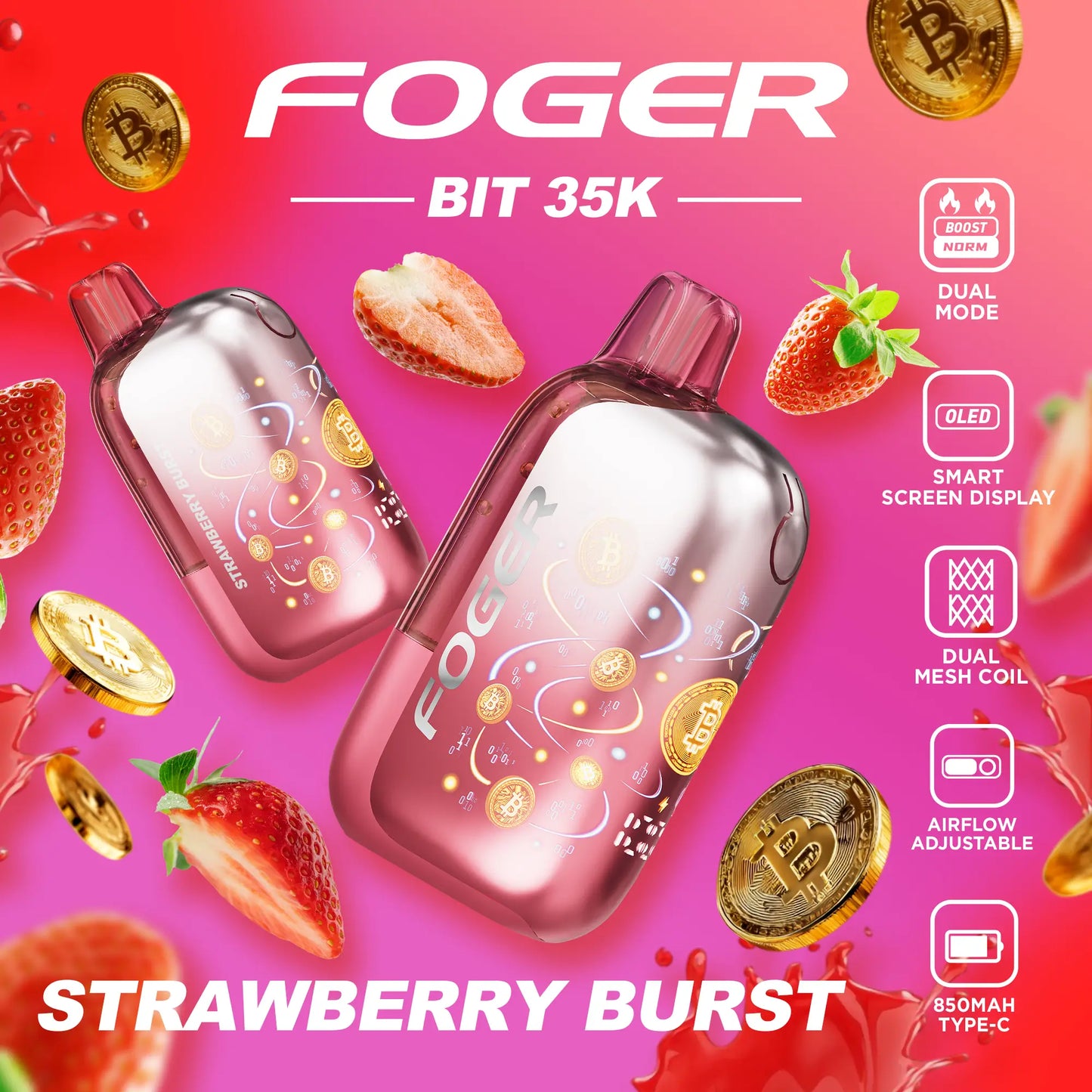 Foger Bit 35K Disposable Vape