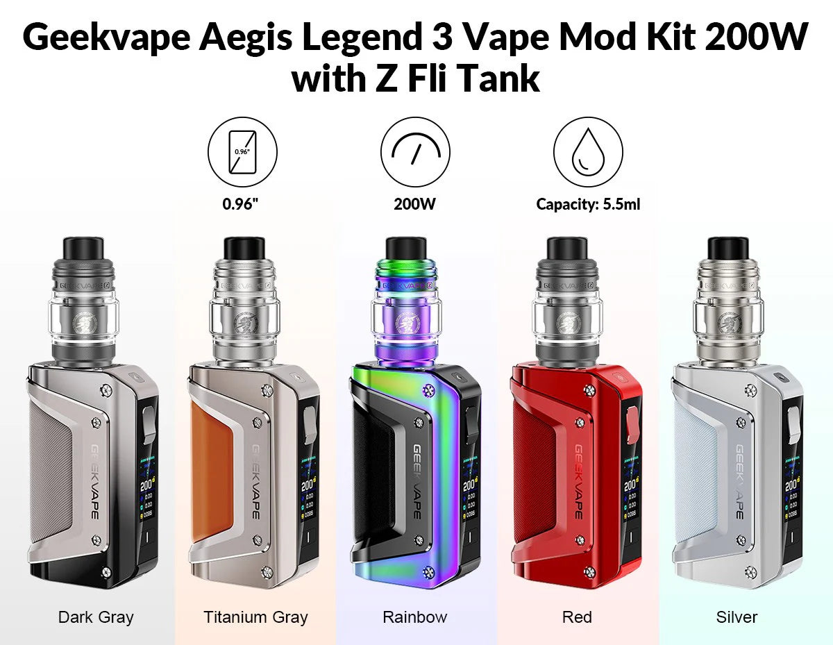 Geekvape Aegis Legend 3 200W Mod Kit
