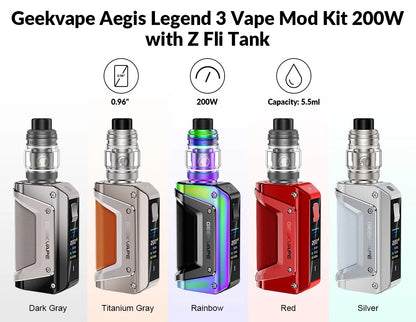 Geekvape Aegis Legend 3 200W Mod Kit