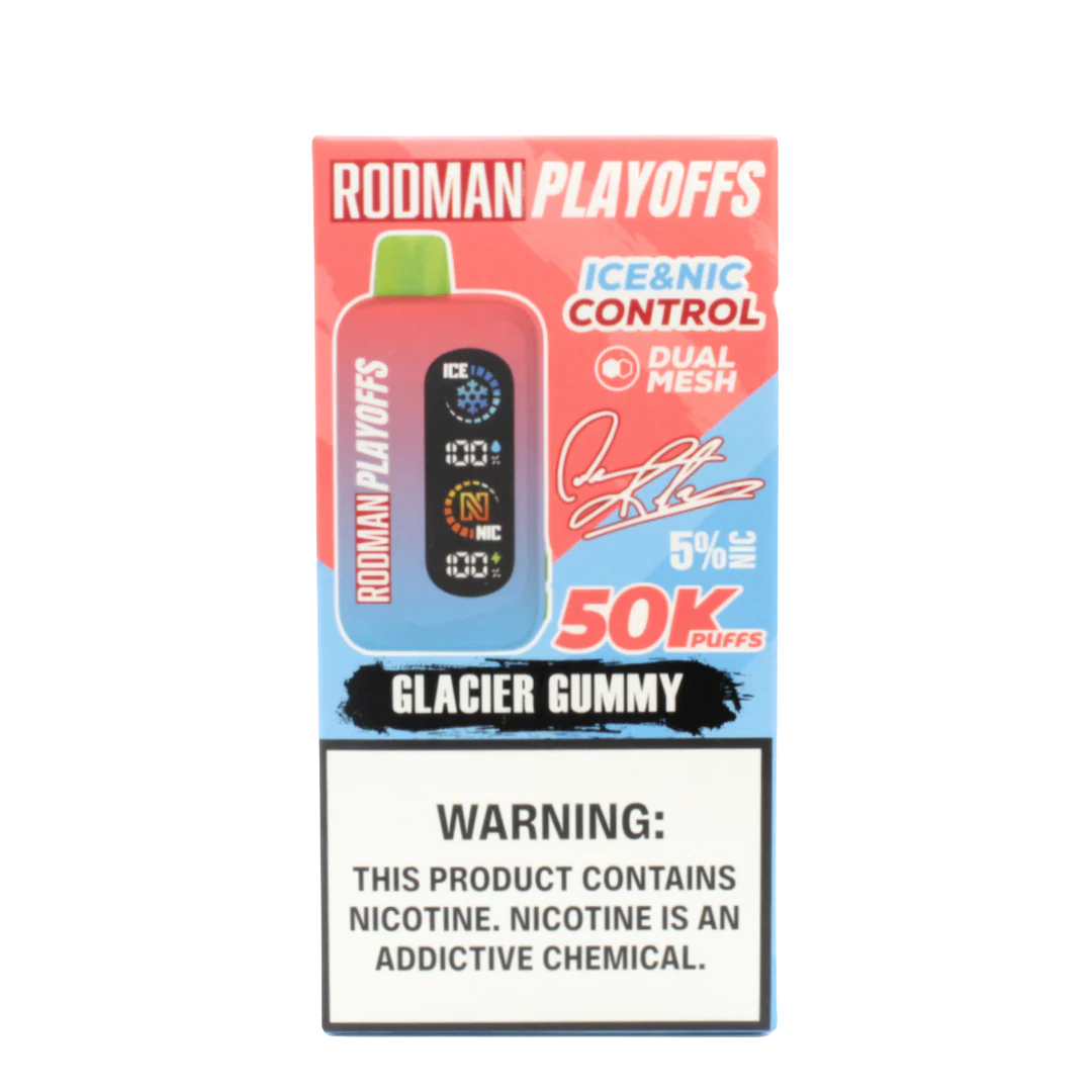 Rodman Playoffs 50K Glacier Gummy Disposable