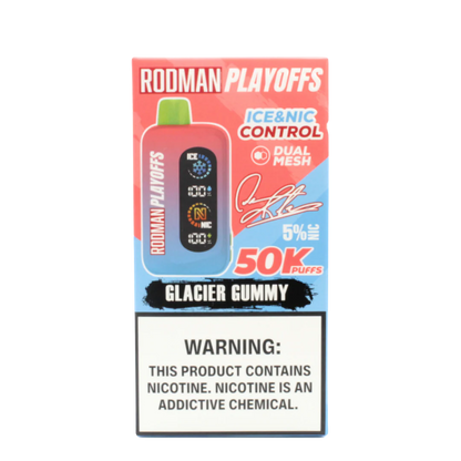 Rodman Playoffs 50K Glacier Gummy Disposable