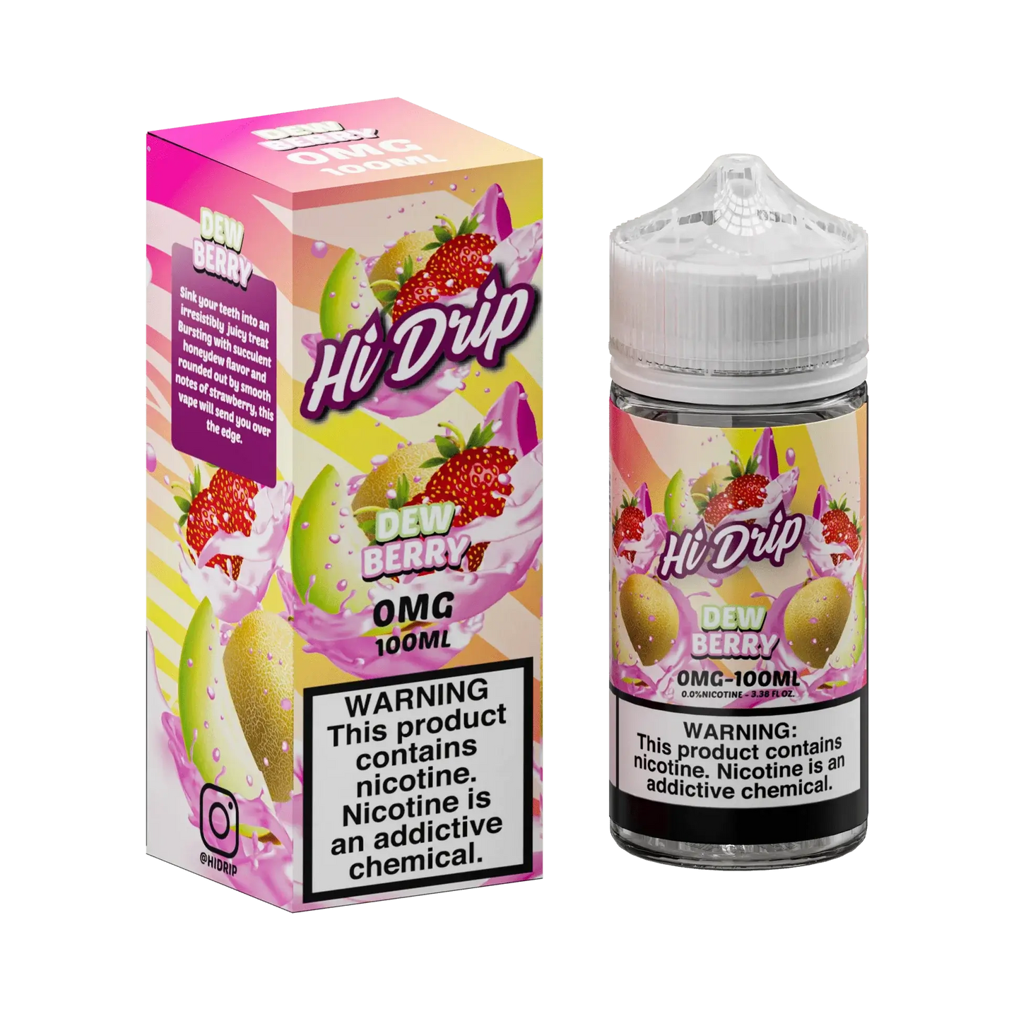 hi-drip dew berry vape juice 100ml
