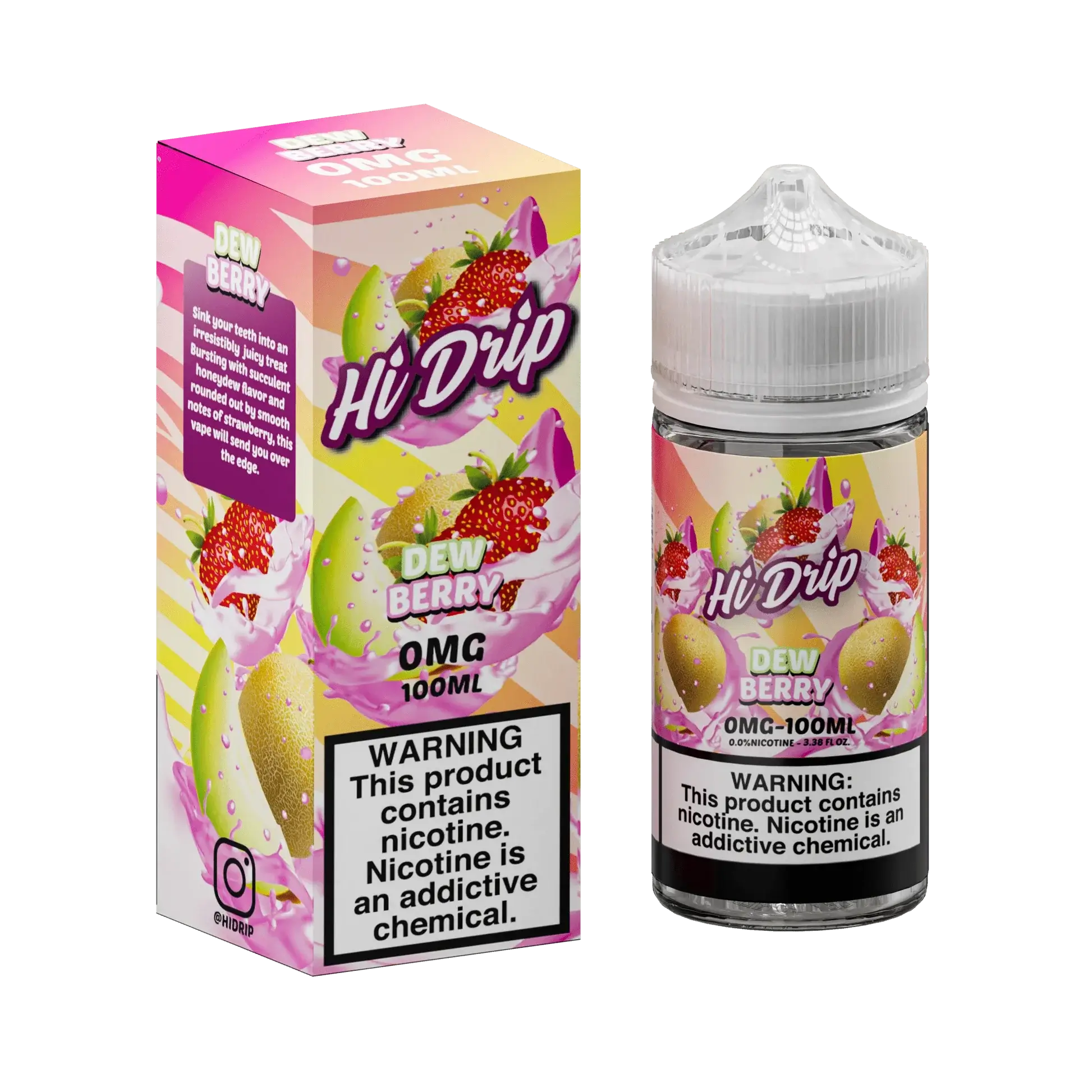 hi-drip dew berry vape juice 100ml