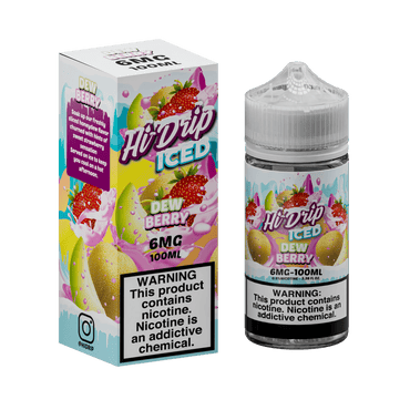 Hi-Drip Juice 6MG Hi-Drip Iced Dew Berry 100ml Vape Juice