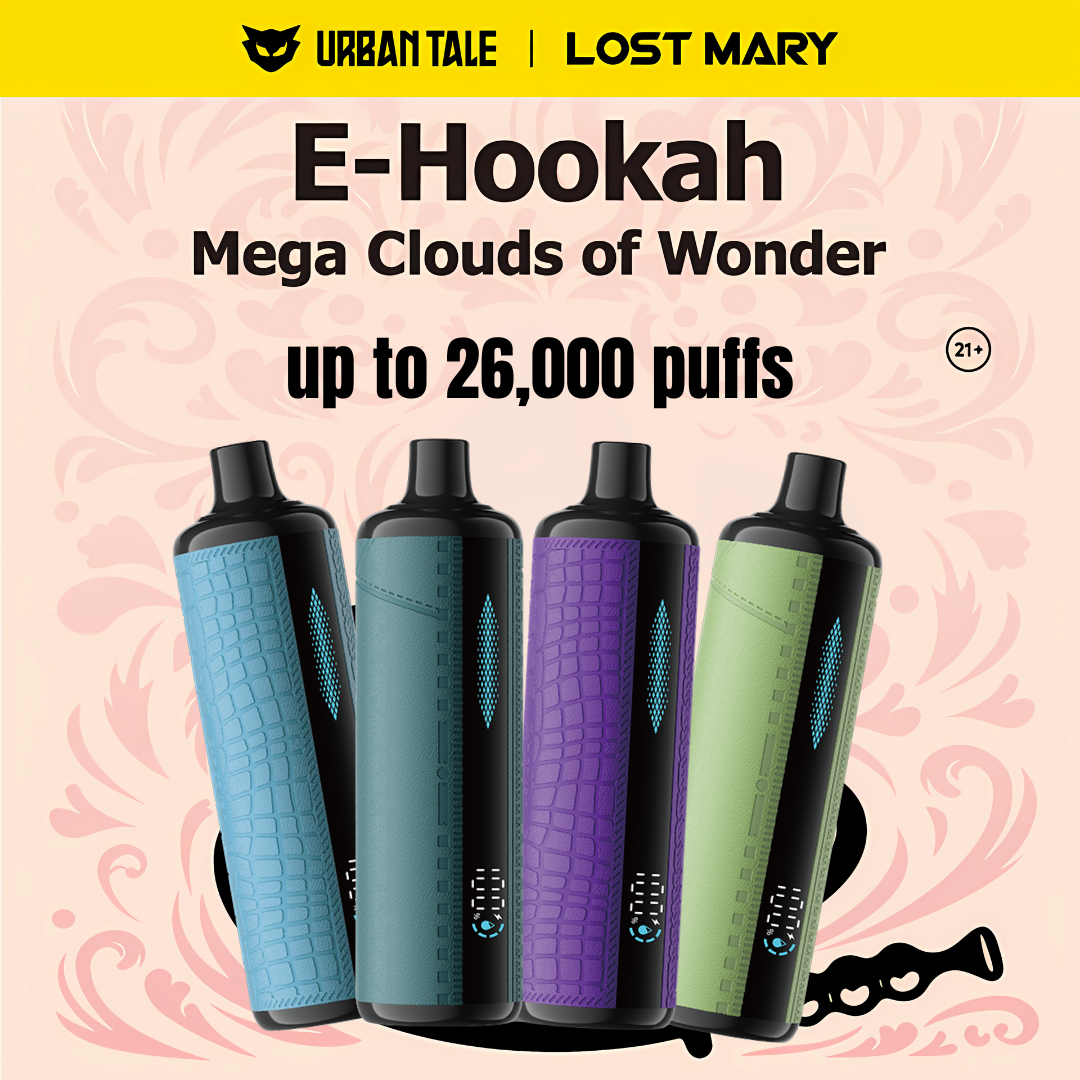 Lost Mary X Urban Tale E-hookah 26K Disposable Vape