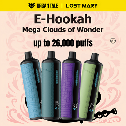 Lost Mary X Urban Tale E-hookah 26K Disposable Vape