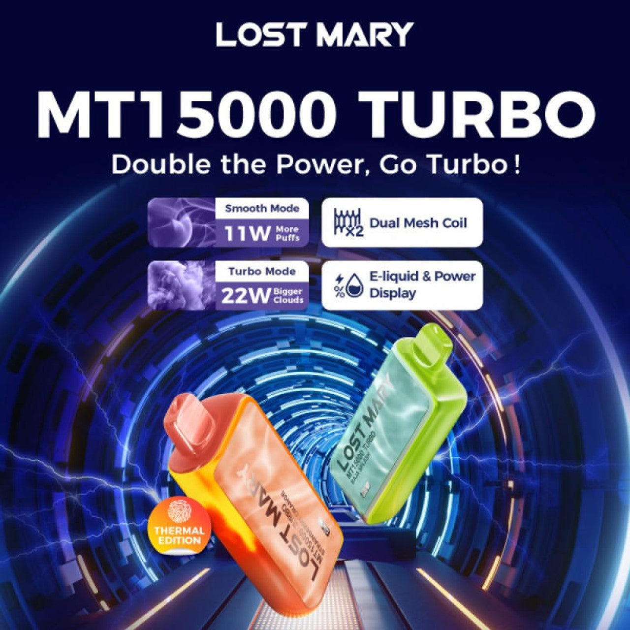 Lost Mary MT15000 Turbo Disposable Vape 15000 Puffs