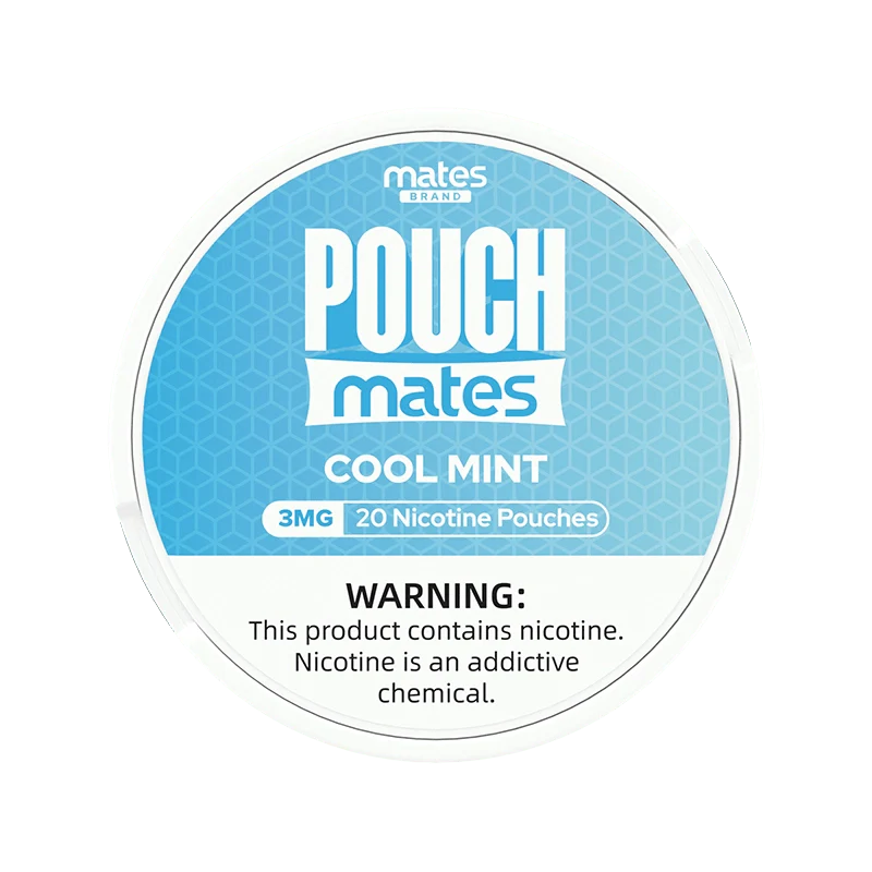 Mates Cigarette Solutions Cool Mint / 3mg Mates Nicotine Pouches
