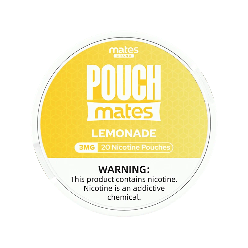 Mates Cigarette Solutions Lemonade / 3mg Mates Nicotine Pouches